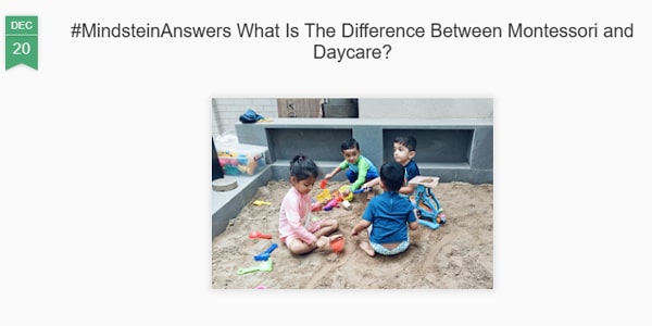 What Is The Difference Between Montessori and Daycare?